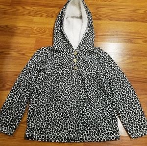 Toddler girl buttons hoodie...